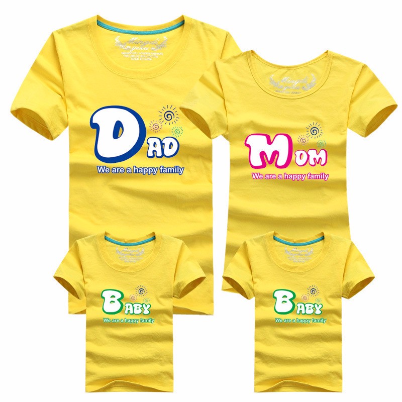 Happy Family Matching T-Shirts Set
